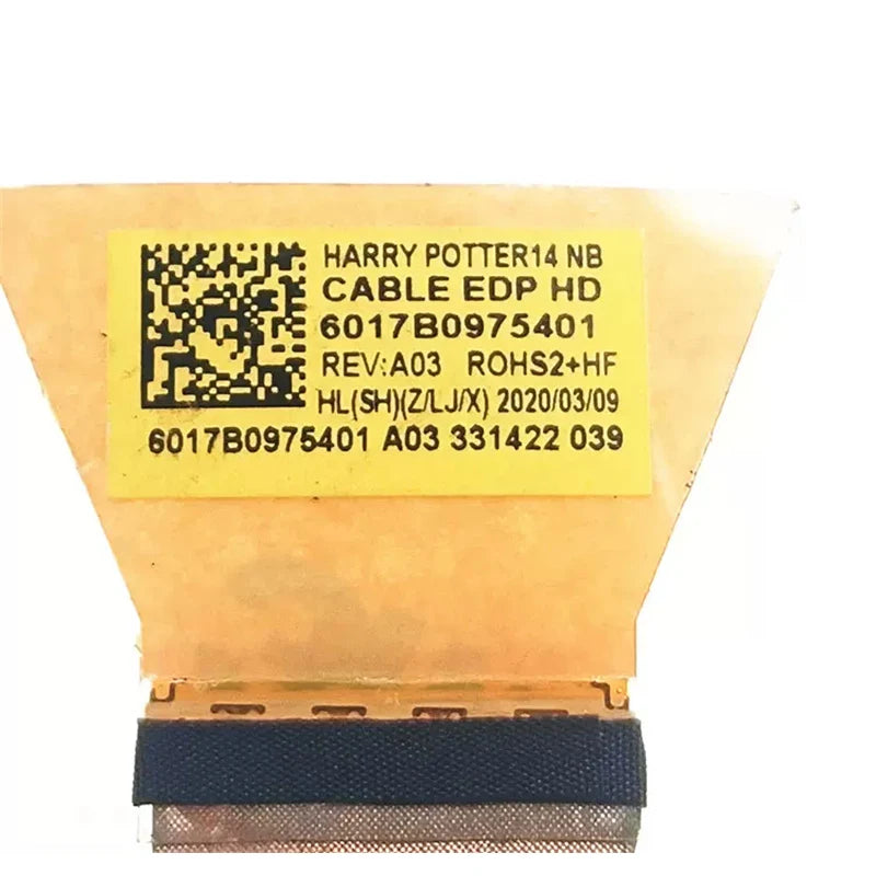 NEW Original LAPTOP LCD EDP Cable For HP 14S-CF 14-DF 14-DF0013DS TPN-I130 TPN-I135 L24492-001 6017B0975401 6017b0976501 HP laptop repair parts