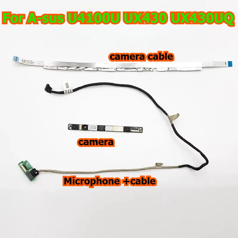 For Asus U4100U UX430 UX430UQ Camera Microphone Camera Cable ASUS laptop repair parts