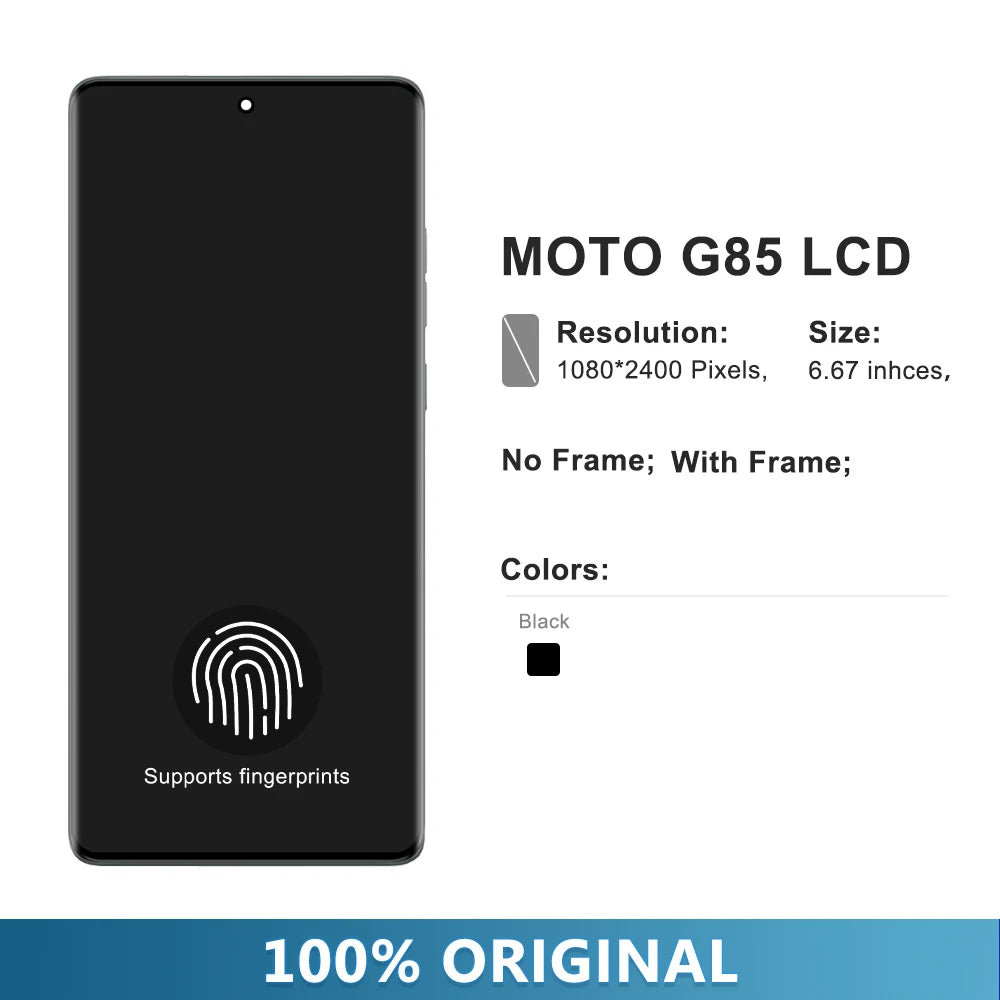 For Motorola Moto G85 2024 XT2427 LCD Display Touch Screen Digitizer for Moto G85 LCD Touch Screen Replacement Parts Motorola phone repair parts