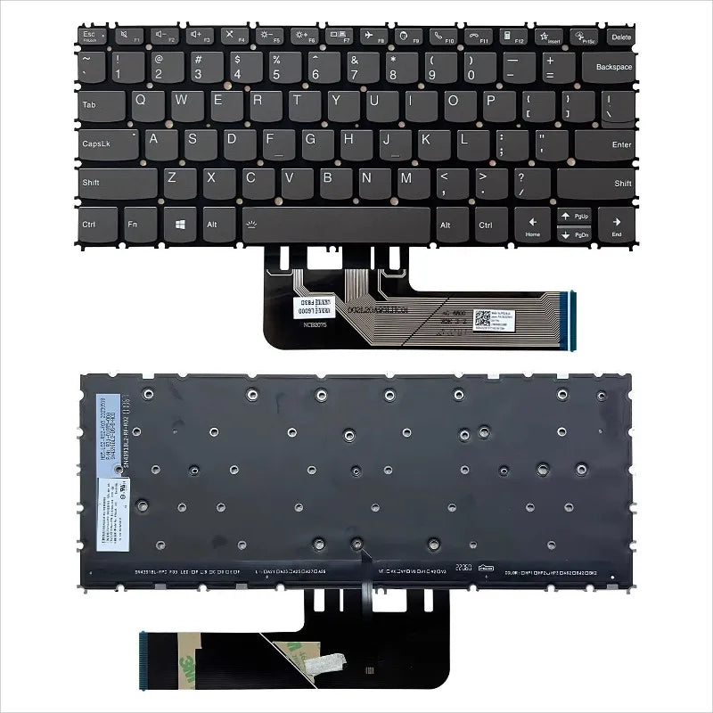 Upper case keyboard for Lenovo YOGA 13s ACN  2021 YOGA 13s ITL topcase palmrest  keyboard cover touchpad assembly 5CB1C15016 Lenovo laptop repair parts
