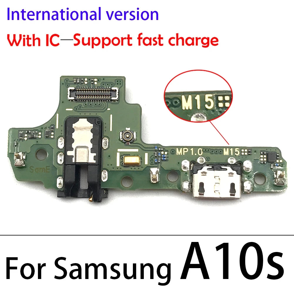 New USB Charging Port Dock Charger Connector Board Flex Cable For Samsung A51 A01 A11 A21s A31 A10 A20 A30 A50 A10s A20s Samsung phone repair parts