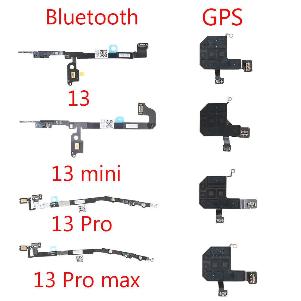 1pcs Bluetooth Signal Antenna GPS Flex For iPhone 13 Pro Max Mini WIFI LED Flah Phone Cable Replace iPhone phone repair parts