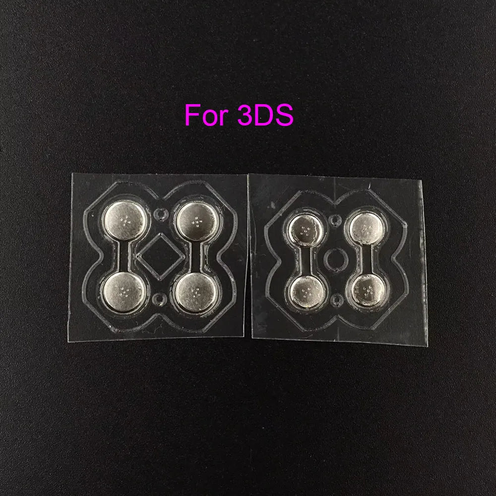 1-5-10pcs For 3DS XL LL New 3DS XL LL Controller D Pad Button Metal Dome Conductive Film Game console repair parts