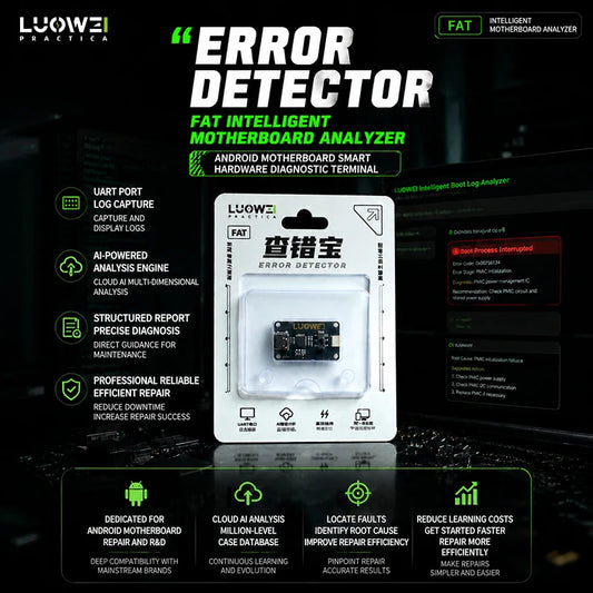 LUOWEI LW-FAT Error Checker Smart Mainboard Analyzer for Android Phone Diagnostic Detector Kit Repair Tools Professional Repair Tools