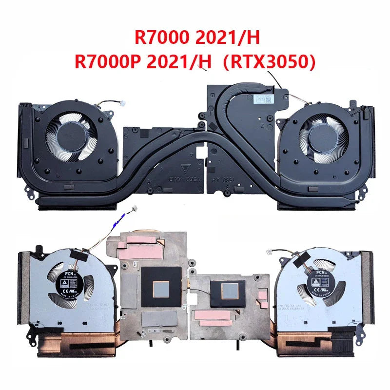 New Original Laptop CPU GPU Cooling Fan With Heatsink FOR Lenovo Legion 5-15ACH6 82JW 5H40S20335/6/7 Lenovo laptop repair parts