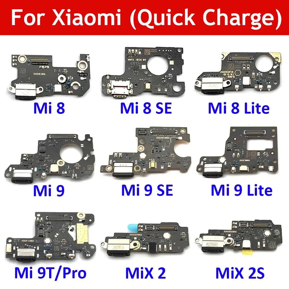 Charger Board Flex For Xiaomi Mi 8 9 10 11 10T Lite 9 Se 9T Pro Mix 2 2S USB Port Connector Dock Charging Flex Cable  Xiaomi  Xiao mi phone repair parts