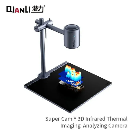 QIANLI Super Cam Y 3D IR Infrared Thermal Imaging Analyzing Camera for Phone Repair PCB Short Circuit Quick Diagnosis Instrument Professional Repair Tools