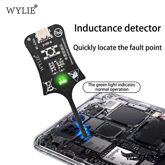 WYLIE WL-626A Inductance Detector Electromagnetic Induction Quick Fault Detection for PCB Motherboard Repair Tool Professional Repair Tools