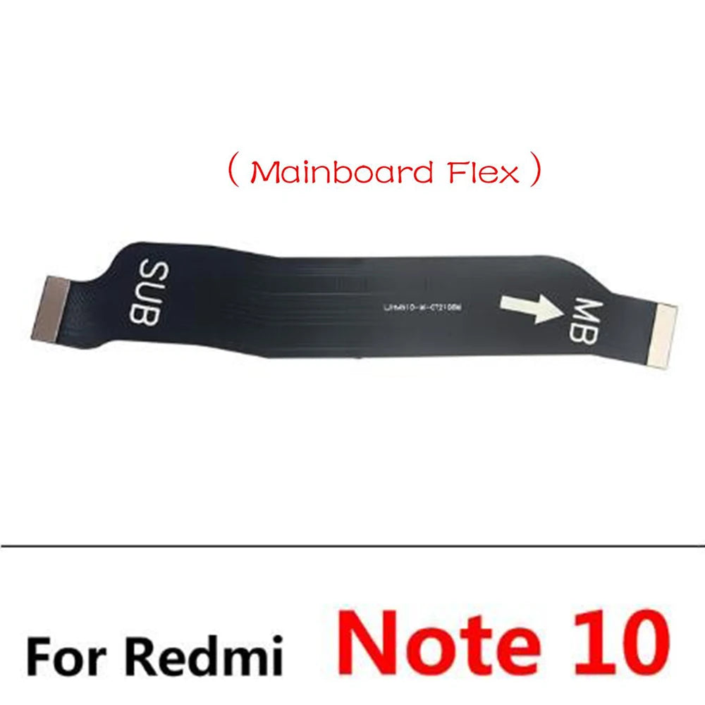 10Pcs，New For Xiaomi Mi A3 9 9T 11 Lite F2 Pro Redmi Note 9 10 10s 11 Pro Main FPC LCD Display Connect Mainboard Flex Cable Xiaomi  Xiao mi phone repair parts