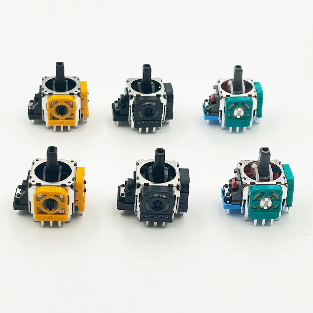 100PCS=50Pairs Original For PS4 & PS5 Contoller Joystick Analog Analogue Stick Module 3D Compatible For  PS4  SLIM & Pro Game console repair parts