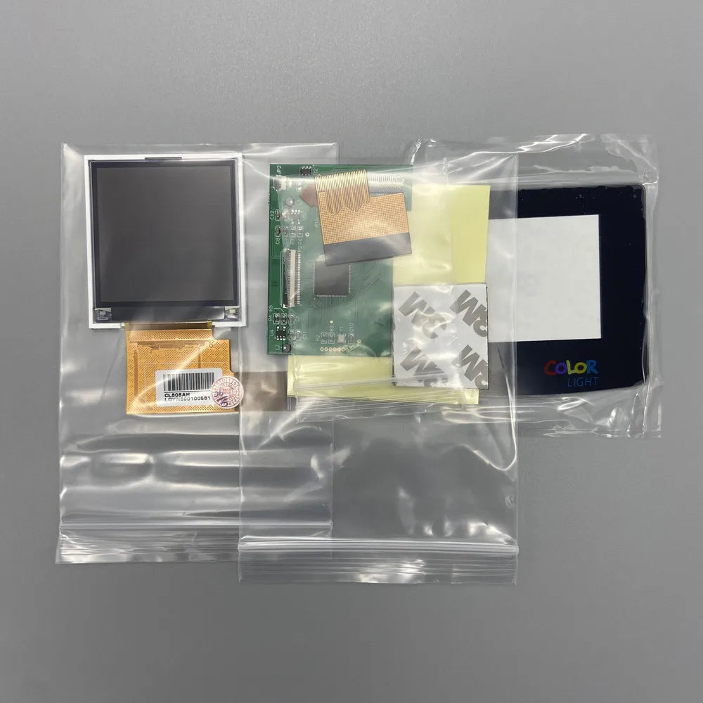 2.2 Inches GBC LCD High Brightness LCD Screen For Gameboy Color GBC, Plug And Play Without Welding And Shell Cutting. Game console repair parts