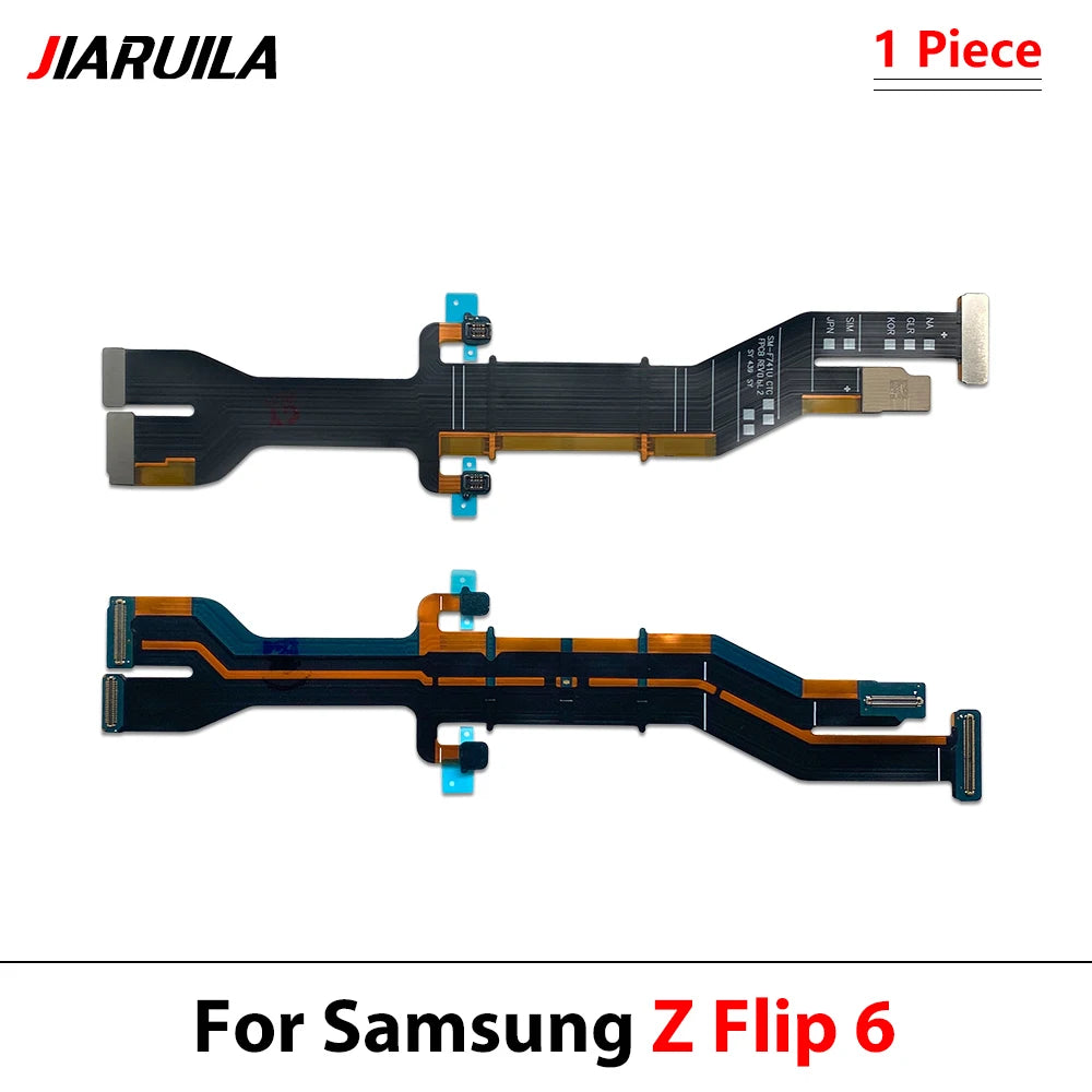 New Spin Axis Flex For Samsung Z Fold Z Flip 1 2 3 4 5 6 7 5G MainBoard Connector LCD Display USB Flex Cable Samsung phone repair parts