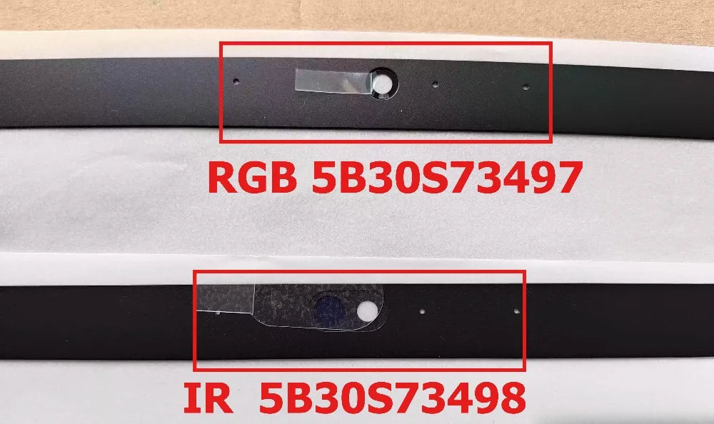LCD Front Bezel For Thinkpad T15 5B30S73497 5M11B94244 5B30S73498 5M11B94245 RGB  IR B case trim frame Cover shell SHEET Lenovo laptop repair parts