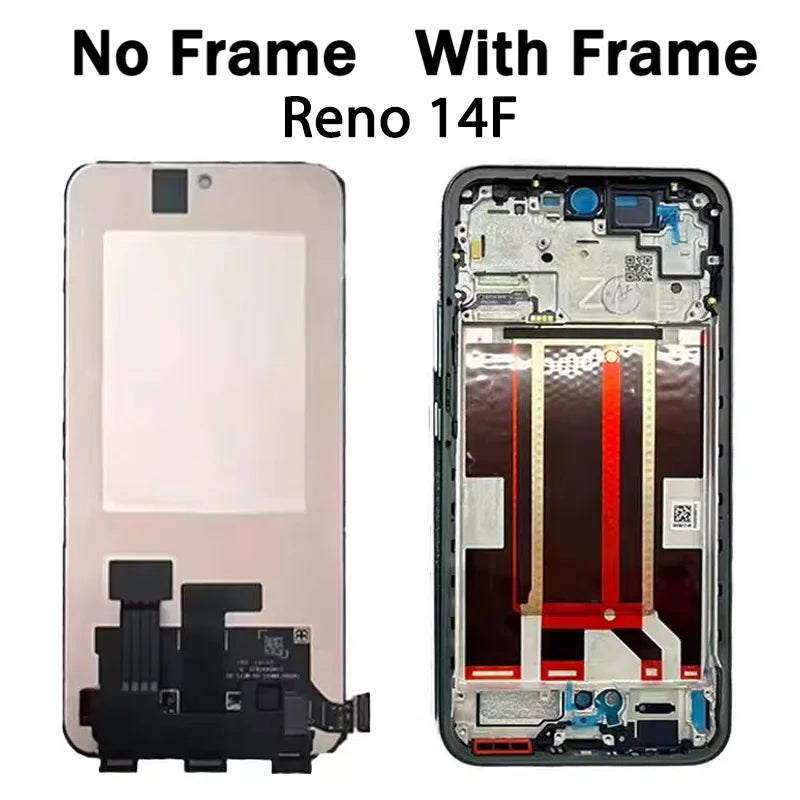 AMOLED Display For Oppo Reno 11F 12F 13F 14F 15F LCD Display Touch Screen Digitizer Assembly Replacement Repair Parts  Oppo phone repair parts