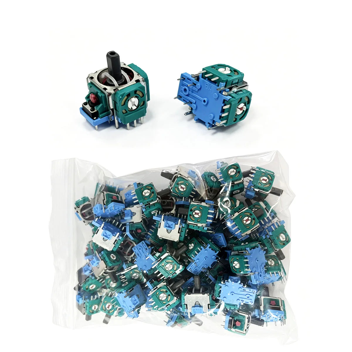 10/20/30PCS 2.3K ALPS 3D Analog Anti-Drift Joystick for PS5 Controller Thumbstick Sensor Module Joysticks for PS4 Repair Game console repair parts