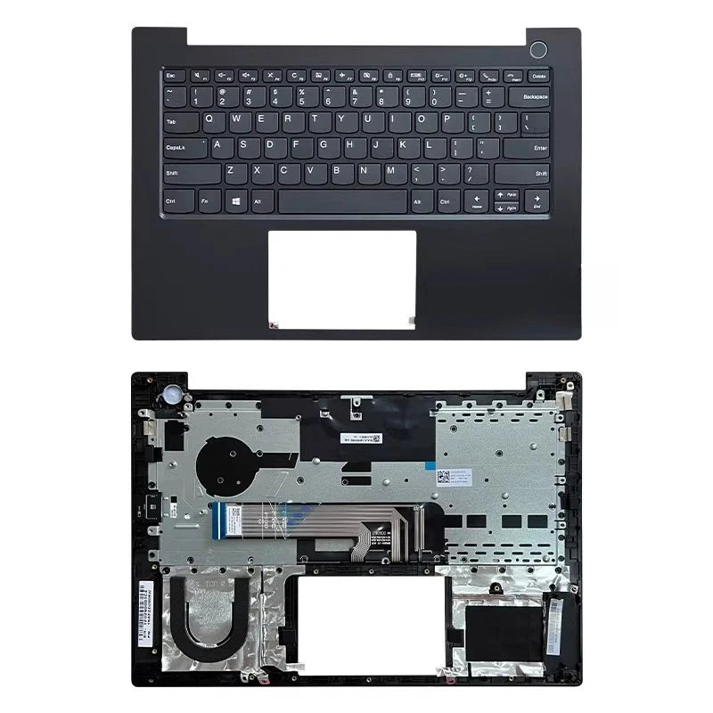 Cover case  for Lenovo ThinkBook 14 IIL IML V6-14 IIL  housing hinge palmrest keyboard touchpad bezel frame shell assembly Lenovo laptop repair parts