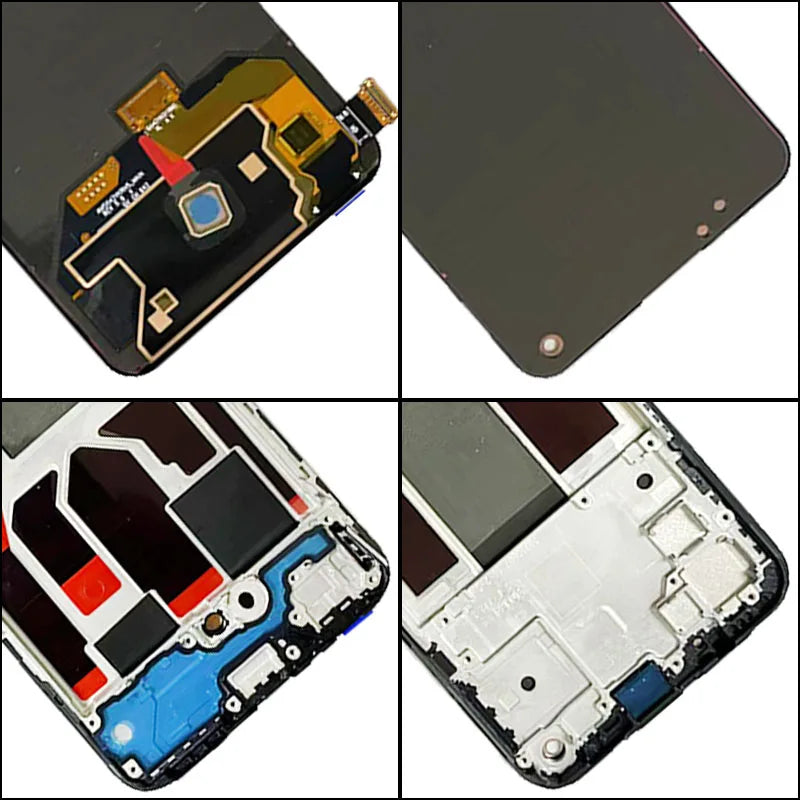 OLED Quality For OPPO Realme GT Master Edition RMX3363 LCD Display With Fingerprint Touch Panel Screen Digitizer Assembly  Oppo phone repair parts