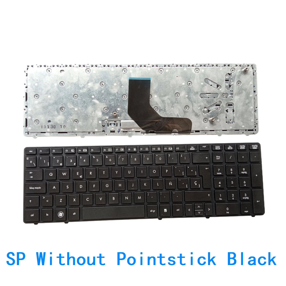 New US UI Spanish Latin Brazil Laptop Keyboard For HP EliteBook 8560p 8570P 8560B 6560B 6565b 6560P 690401-071 9Z.N6GSF.D0S  HP laptop repair parts
