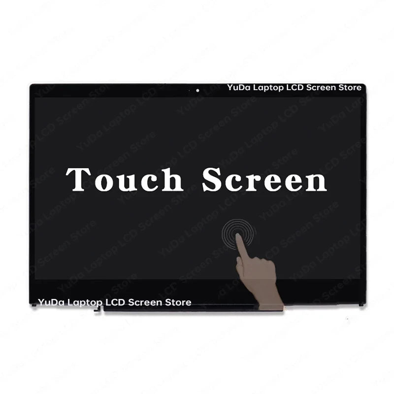 14 Inch Laptop LCD Touch Screen For HP Pavilion x360 14-CD 14M-CD 14T-CD Display Digitizer + With Frame Assembly Replacement FHD HP laptop repair parts