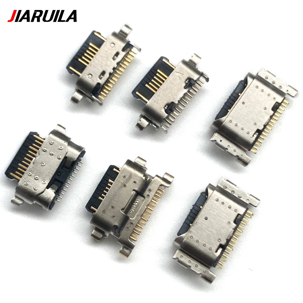 10Pcs， Micro USB Connector Charging Port Jack For Moto G04 G14 G22 G32 G62 G31 G51 G52 G13 G23 G53 G54 G10 G20 G30 G50 G60 G60s Motorola phone repair parts
