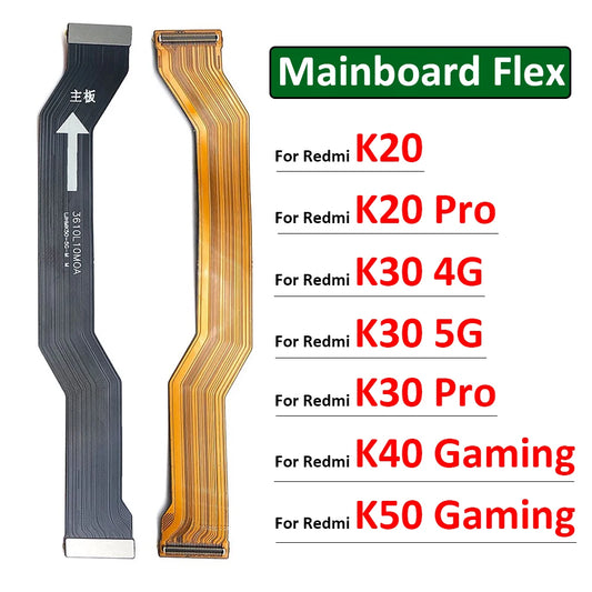 New Mainboard Display Flex For Xiaomi Redmi K20 K30 Pro K40 K50 Gaming 4G 5G Main Board Motherboard Connector Flex Cable  Xiaomi  Xiao mi phone repair parts