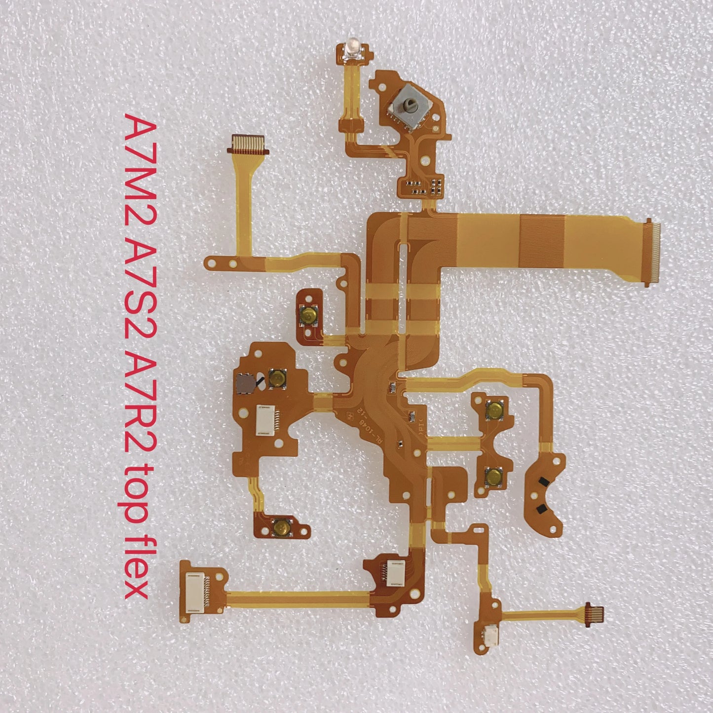 New Top Cover Mode Dial Button Flex Cable with Full IC For Sony ILCE-7RM2 A7II A7S II A7R II A7M2 A7RM2 A7M2 A7R2 A7S2 Digital Camera repair parts