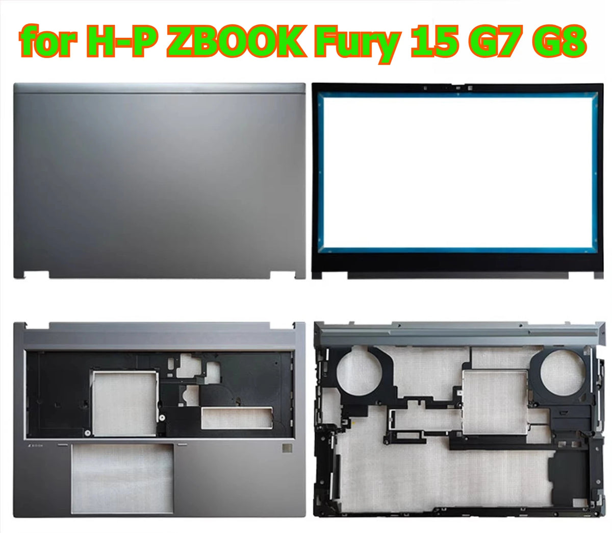 Cover case for HP ZBOOK Fury 15 G7 G8 M17069-001 lcd back housing bezel frame upper topcase palmrest buttom hinge shell cover HP laptop repair parts