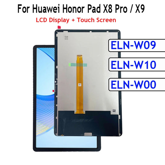 11.5" Tablet LCD For Huawei Honor Pad X8 Pro X9 ELN-W09 ELN-W00 ELN-W10 LCD Display Touch Screen Digitizer Glass Assembly Repair HUAWEI Tablet repair parts