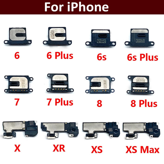 Earpiece Top Speaker For iPhone 6 6G 6s 7 7G 8 8G Plus X XR XS MAX Ear Listening Speaker Ringer Flex Cable iPhone phone repair parts