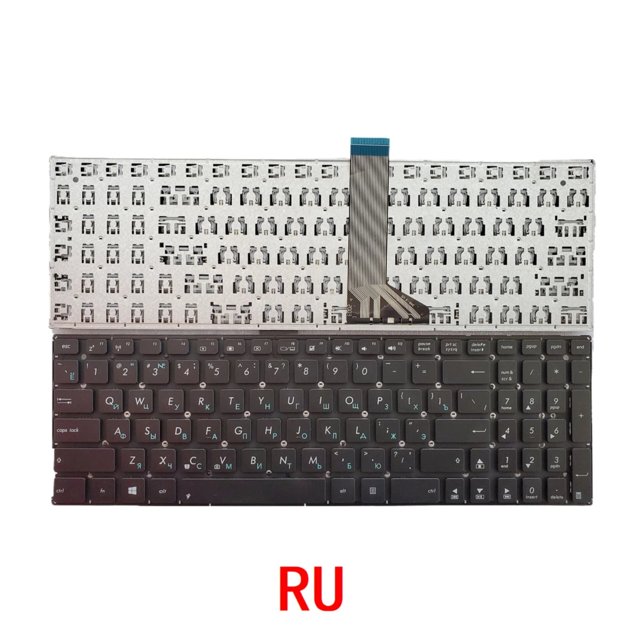 New US Russian Spanish Arab Brazil Keyboard For ASUS X555 X555L X555LA X555LD X555LN X555LP X555LB X555LF X555LI X555U TP550  ASUS laptop repair parts