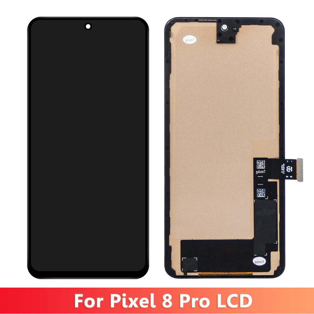 For Google Pixel 8 Pro Lcd Touch Screen Digitizer For Pixel 8Pro GC3VE G1MNW Lcd Display Replacement Display 100% Tested ﻿ Google phone repair parts