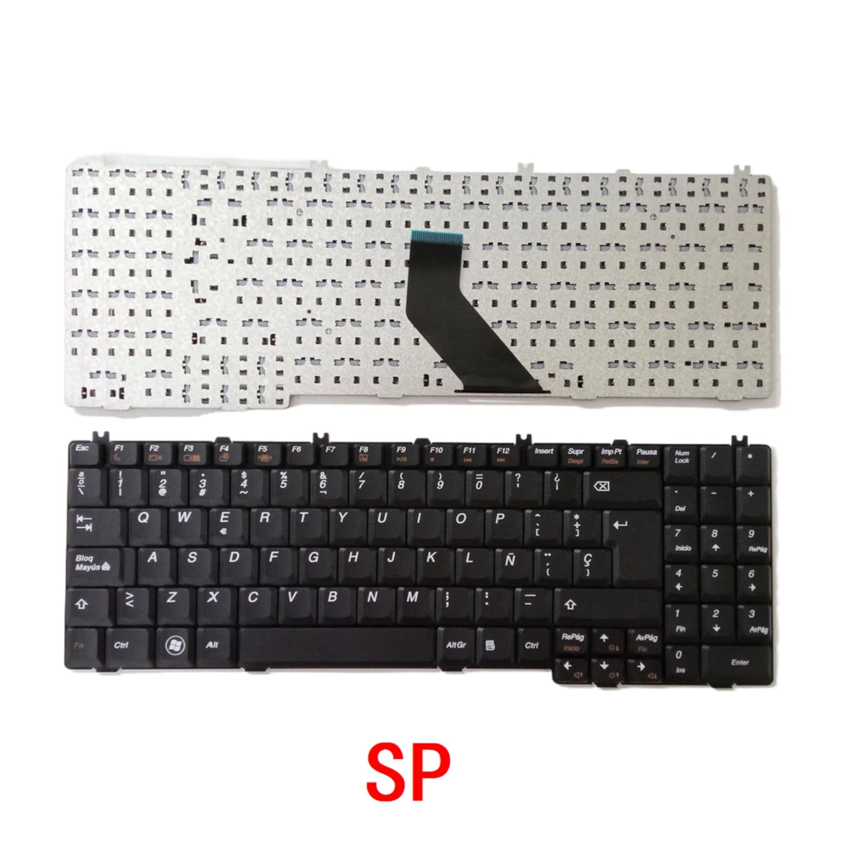 New US Russian Spanish Laptop Keyboard For Lenovo IdeaPad B550 B560 V560 G550 G550A G550M G550S G555 G555A G555AX Lenovo laptop repair parts