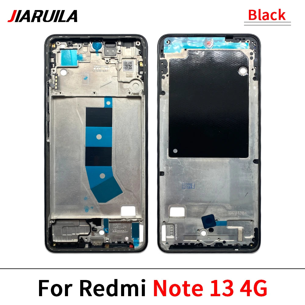 New For Xiaomi Redmi Note 13 Pro Plus 4G 5G Front Housing LCD Frame Screen Bezel Holder Xiaomi  Xiao mi phone repair parts