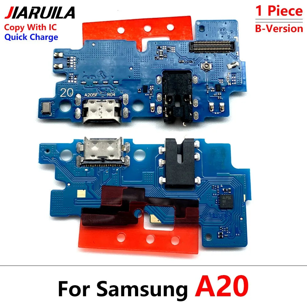 New For Samsung A10 A20 A30 A50 A01 A11 A21s A31 A51 A10s A20s A30s A50s USB Charger Charging Dock Port Connector Flex Cable Samsung phone repair parts