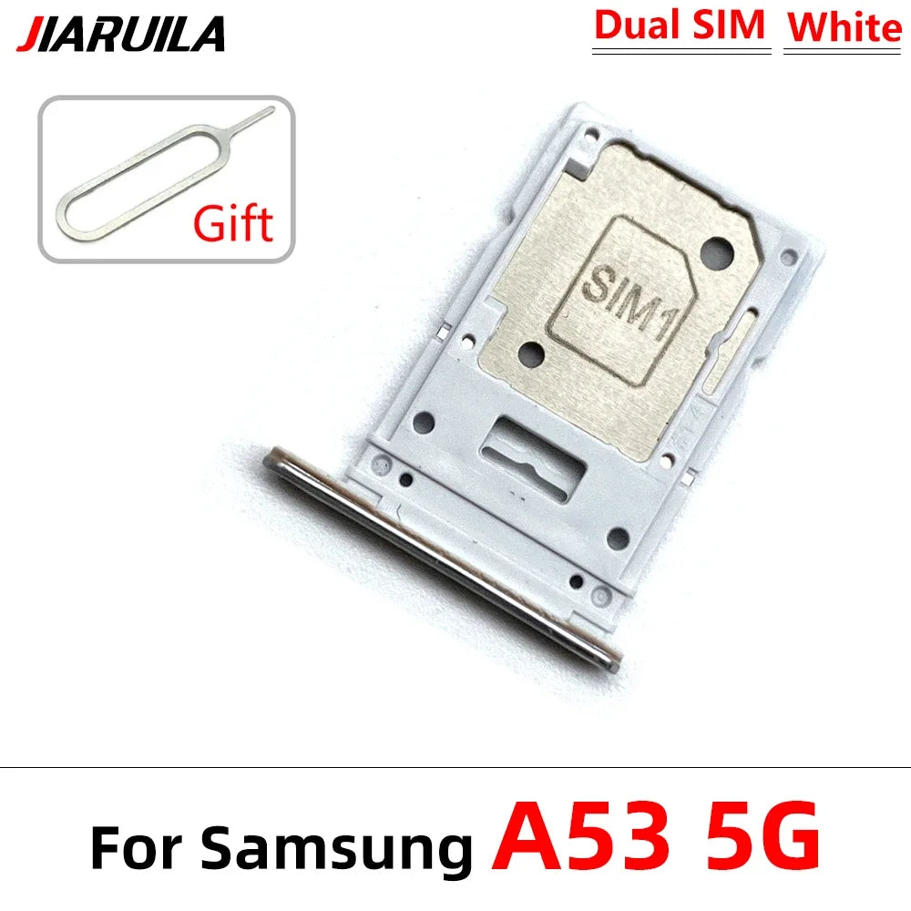 New For Samsung A23 A33 A53 A73 5G SIM Card Tray Slot Holder Replacement Parts Samsung phone repair parts