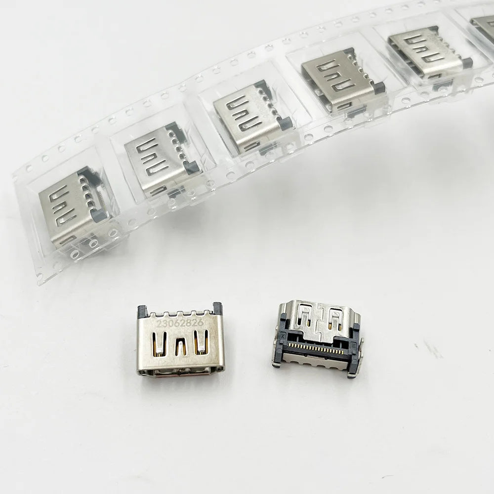 100PCS For Dualsense 5 PS5 HDMI-compatible Port Display Socket Jack Connector for PlayStation 5 Console HDMI Socket Interface Game console repair parts