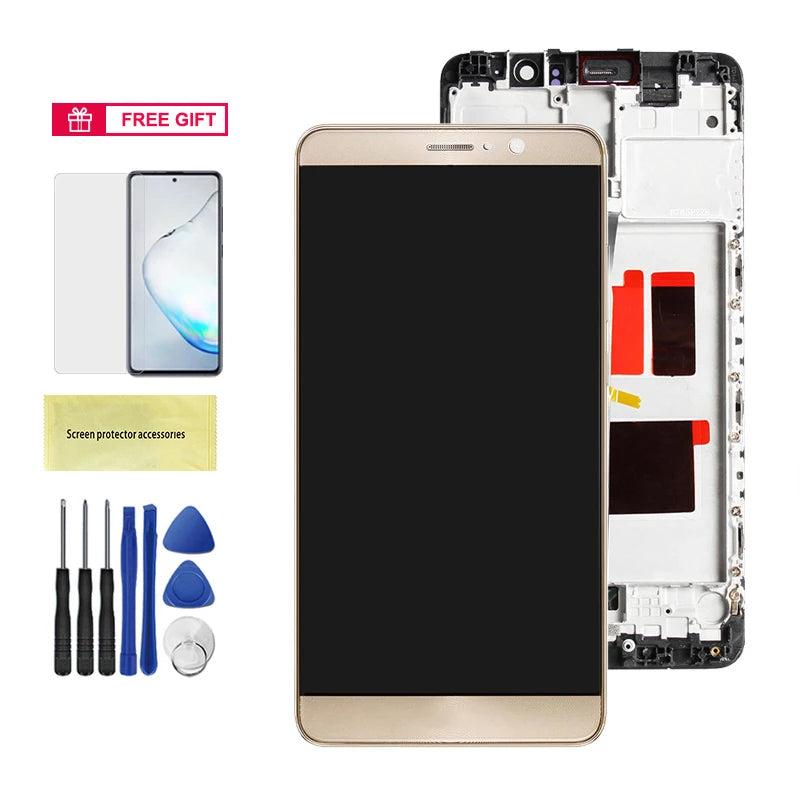 5.9'' Display IPS For Huawei Mate 9 LCD ,with Frame Touch Screen Digitizer Assembly For Mate9 LCD MHA-L29, MHA-L09, MHA-AL00 LCD HUAWEI phone repair parts