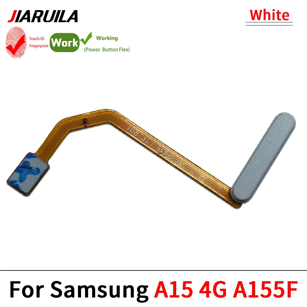 New For Samsung A05s A15 A25 4G 5G Home Button FingerPrint Touch ID Sensor Flex Cable Replacement Parts Samsung phone repair parts