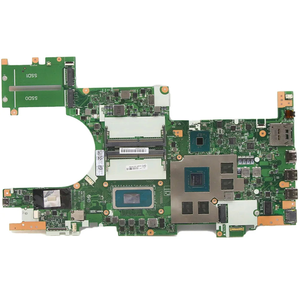 Laptop Motherboard For Lenovo ThinkPad P15v Gen2 NM-D551 With CPU I7-11800H GPU T600 T1200 FRU 5B21D93114 5B21D93124 Lenovo laptop repair parts