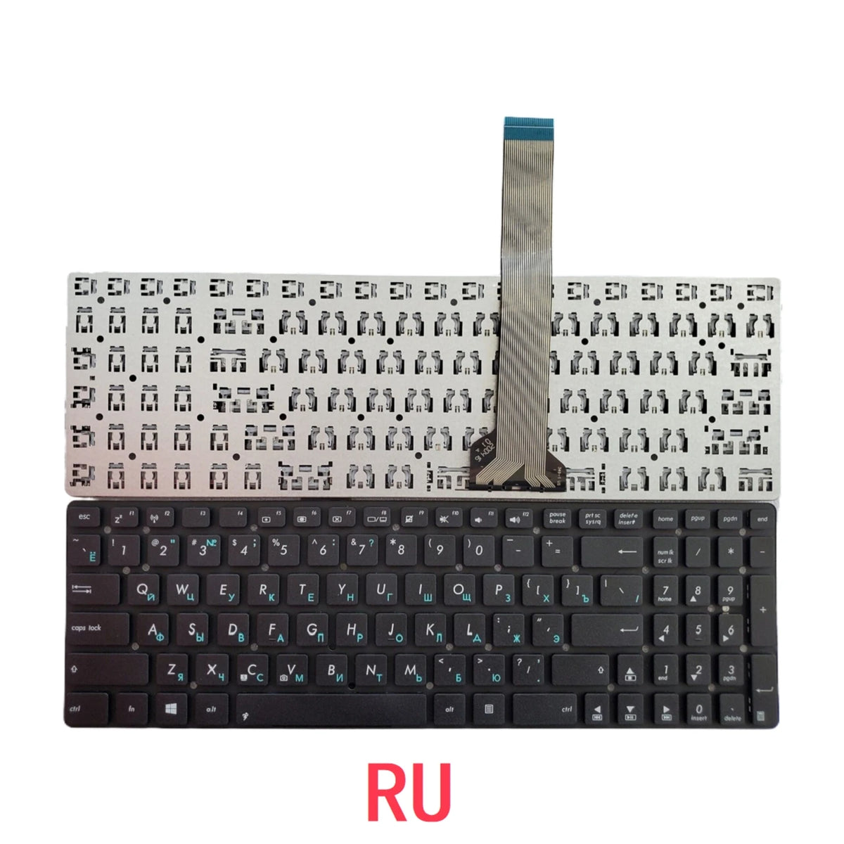 New US Russian Arab Brazil Laptop Keyboard For ASUS K55V K55 K55A K55VD K55VJ K55VM K55VS A55 A55V A55XI A55DE A55DR R500v R700V ASUS laptop repair parts