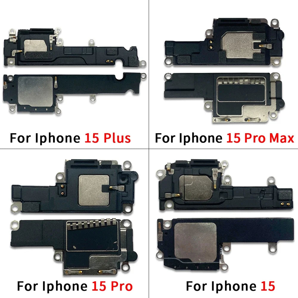 New For iPhone 11 12 13 14 15 Pro Max Plus Mini Bottom LoudSpeaker Phone Sound Buzzer Ringer Loud Speaker Flex Cable iPhone phone repair parts