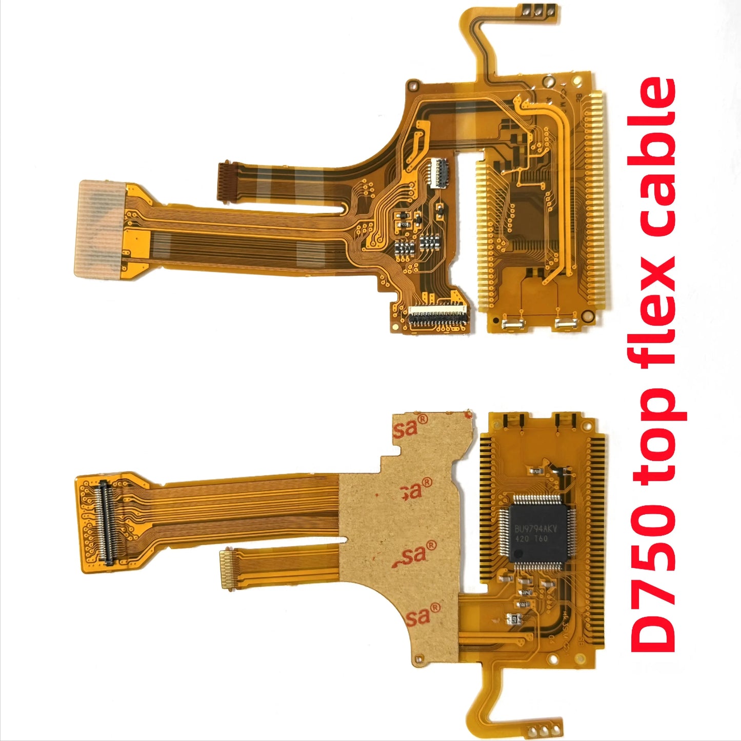 1pcs New Camera Body Top Cover Flex Cable for Nikon D750 Top Cable Replacement Part  Digital Camera repair parts