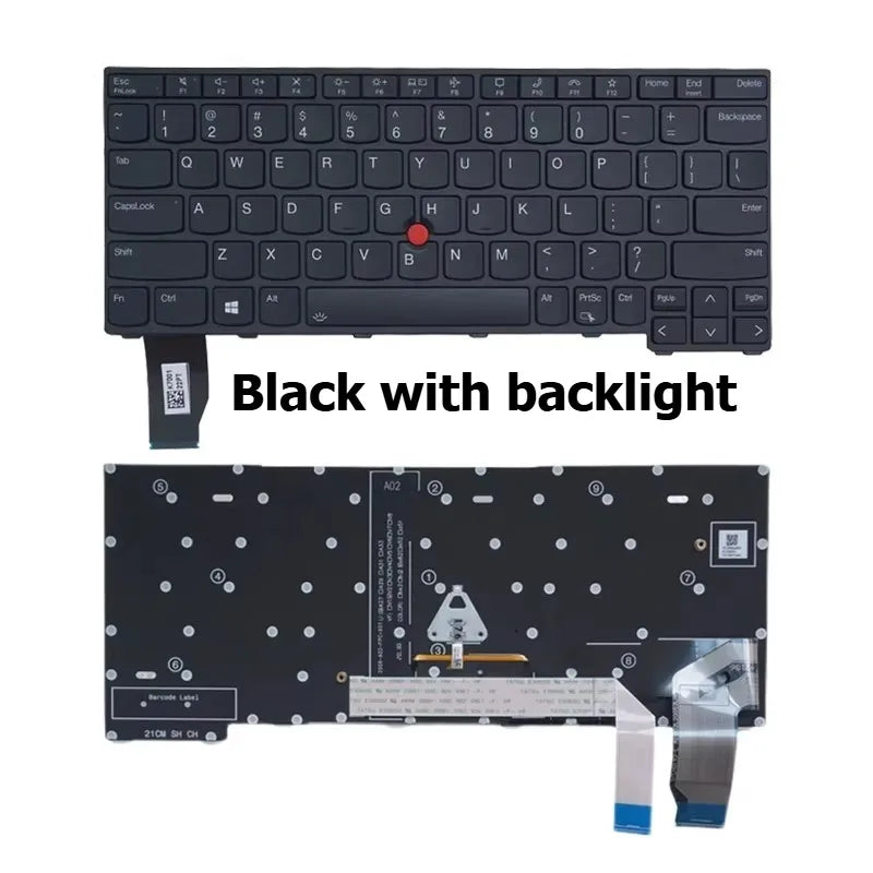 Keyboard for Lenovo Thinkpad X13 Yoga L13 X13 GEN1 Gen2/3 S2 gen7 S2 yoga gen8  laptop keyboard replacement Lenovo laptop repair parts
