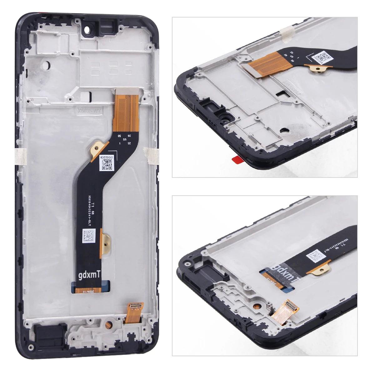 For Infinix Hot 30 Play NFC LCD X6835 X6835B Display Touch Hot 30 Play Digitizer Assembly LCD Display Screen 100% Tested Infinix phone repair parts