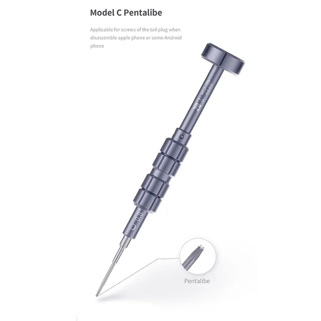QIANLI 2D Precise Screwdriver for IPhone Android Mobile Phone Repair Disassemble Bolt Driver Tools Professional Repair Tools