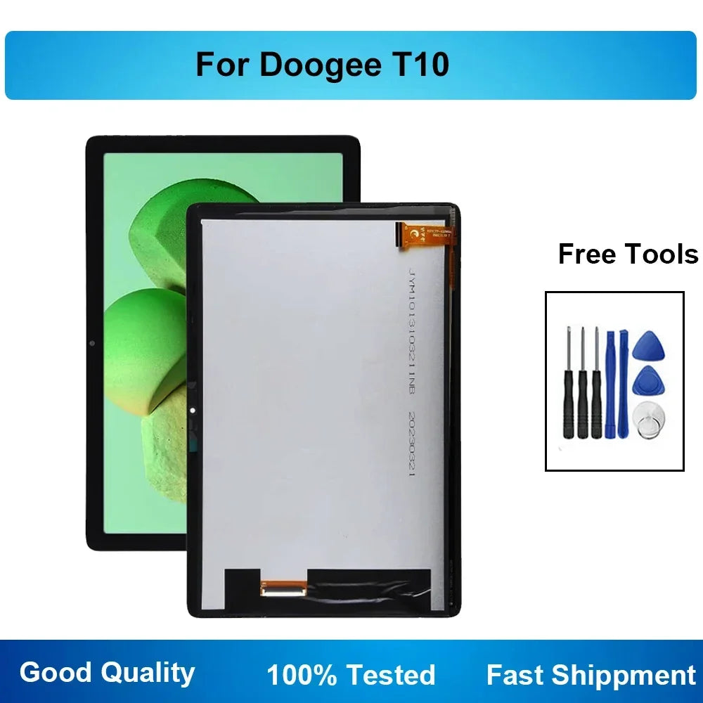 New 10.1 Inch For Doogee T10 LCD Display Screen Touch Digitizer Assembly For T10 Repair Parts Tablet repair parts