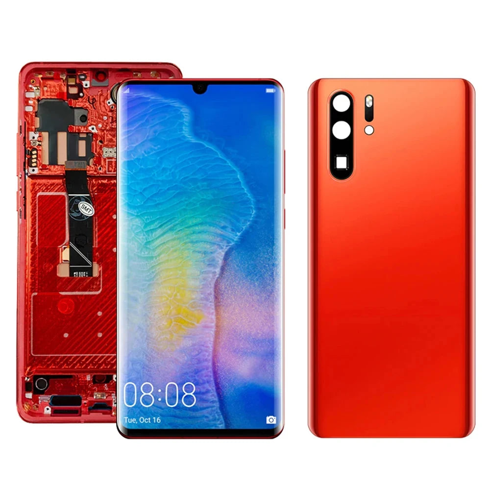 6.47" P30 Pro Screen Replacement, for Huawei P30 Pro VOG-L29 VOG-L09 Lcd Display Digital Touch Screen With Frame Assembly HUAWEI phone repair parts