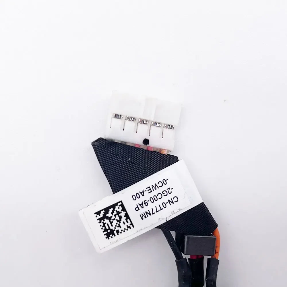 For Dell Latitude 7400 E7400 Laptop DC Power Jack DC-IN Charging Flex Cable 0T77NM DC301013500 Dell laptop repair parts