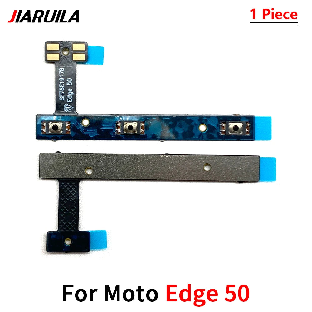 Power On Off Volume Button Flex Cable For Motorola Moto Edge 20 30 40 50 Pro Lite 30 Neo Ultra Fusion Plus Motorola phone repair parts