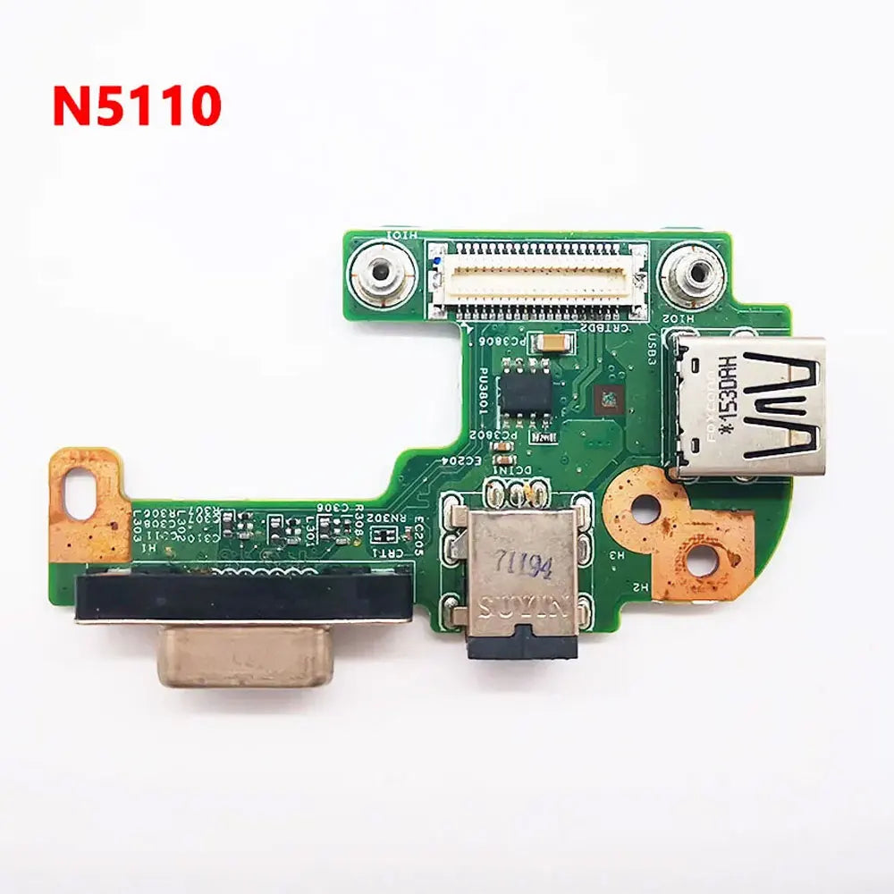 OEM for Dell Inspiron N5110 M5110 Laptop DC Power DC-IN Jack VGA USB RJ45 Audio Wireless Network Card Board Dell laptop repair parts